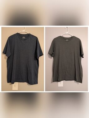Lot Of 2 Men’s Monoprix Cotton Short Sleeve Crew T-Shirts - Size XL France